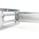 Digitus DIN sliedes turētājs, 4U, DN-19-DIN-4U, 48.3cm, 22.3cm, 17.8cm, tērauds, sudrabs, DIN sliedei