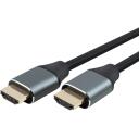 Tellur ātrgaitas HDMI 2.0 kabelis TLL312011, 300cm, 18Gbps, 4K x 2K, 24K apzeltīti spraudņi, 3D, Ethernet, HDR, ARC