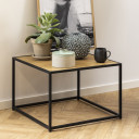 Kafijas galdiņ&scaron; SEAFORD 60x60xH40cm, ozols AC82563 Allit