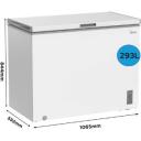 Midea Морозильник MDRC411FZE01, 293л, 14кг/24ч, 41дБ, 1 дверь, быстрая заморозка, отдельно стоящий