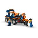Lego Motociklu pārvadātājs 60491, 88 detaļas, 2 minifigūras, 4+ gadi, kravas automa&scaron;īna ar rampu