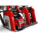 Lego Ugunsdzēsēju stacija MODELIS 60414, 843 elementu, 5 figūriņas, instrukciju lapa