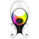 Subsonic Austiņu statīvs SA5682, 12.8cm, 12.8cm, 25cm, 2xUSB-A, 1xUSB-C, RGB LED, universāls