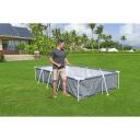 Bestway Bassein Raam STEEL PRO 7347430, 366 cm x 201 cm x 66 cm, 4000 l, TriTech materjal, korrosioonikaitse