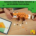 Lego Konstruktors Minecraft Lapsa 21588, 497 gab., kustīgas kājas, grozāms kakls, kustināma galva