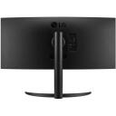 LG LCD monitors 34WR55QK-B 34" WQHD (3440 x 1440) ieliekts, 100Hz, 99% sRGB, USB Type-C 65W, PBP, regulējams statīvs