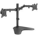 Logilink Galda stiprinājums BP0099, 17-32", 8 kg, regulējams statīvs, slīpums, pagrieziens, līmeņa regulē&scaron;ana