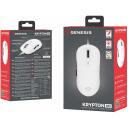 Genesis spēļu pele Krypton 660 NMG-2190, 12000 dpi, 6 pogas, RGB, USB Type-A, optiskais sensors, mehāniskie slēdži