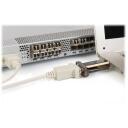 Digitus USB 2.0 seeriaadapter DA-70167, RS-232, 128 Kbps, FTDI kiip, must, 80 cm USB kaabel