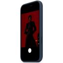 Apple Mobiiltelefon Korpus MGFH4ZM/A, Silikoon, 45%, MagSafe, V&auml;rv: Tume sinine