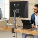 Onkron monitori kinnitus, D101E-B, 13-34 tolli, 8 kg, VESA 75x75/100x100 mm, kallutus -45&deg; kuni +45&deg;, p&ouml;&ouml;ramine 360&deg;