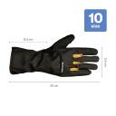 Aizsargcimdi krūmu kopšanai, FISKARS, 1071153, izmērs 10, mākslīgā āda, ar pastiprinājumiem un skārienjutīgiem pirkstu galiem