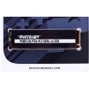 Patriot SSD диск 2TB P400 Lite P400LP2KGM28H, 3300MB/s, 2700MB/s, 1200TBW, 380K IOPS, 540K IOPS