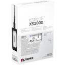 Kingston Ne&scaron;iojamas SSD XS2000 SXS2000/1000G, 1 TB, 2000 MB/s, 2000 MB/s, USB 3.2 Gen 2x2, atsparus vandeniui, smūgiams atsparus