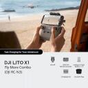 DJI Lito X1 Fly More Combo, CP.MA.00000974, 36min, 8km, 42GB, 3-a&scaron;is stabilizavimas, ActiveTrack, LiDAR