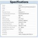 Vention k&otilde;rvaklapid MODEL NBVW0, 6H esitusaeg, 30H aku t&ouml;&ouml;aeg, Bluetooth 5.4, IPX4 veekindel