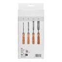 Medžio kaltas KREATOR KRTH23603 6, 12, 18, 24mm - 4 vnt 250mm