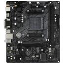 Asrock Pagrindinė plok&scaron;tė B550M-HDV, 6 maitinimo fazės, DDR4 4733+, 1 PCIe 4.0 x16, 1 PCIe 3.0 x1, 3 vaizdo i&scaron;vestys, 7.1 CH garso