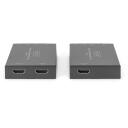 Digitus HDMI papla&scaron;inā&scaron;anas komplekts, DS-55506, 4K/60Hz, 70 m, video/audio/infrasarkanais papla&scaron;inātājs, vadu savienojums