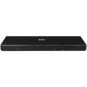 Club3D dokstacija CSV-1562 USB 3.2 Gen 1, 4x USB Type-A, 1x USB Type-C, 3x 4K displeji, 60W PD, Gigabit Ethernet, melna