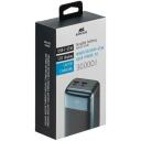 Rivacase Power Bank VA1080, 30000mAh, 65W, LCD, 2xUSB-A, 2xUSB-C, Литий-полимер, черный/синий