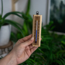 Iekštelpu termometrs ar zelta skalu BIOTERM 010500 (-10°C līdz +50°C) 12cm