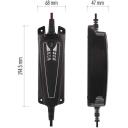 Emos Autoakuulaatori laadija N1014, 220&ndash;240 V AC, 4 A, 6/12 V, IP65, 7 laadimisastet, LED indikaator