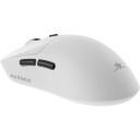 White Shark Spēļu pele MAXIMUS-W, 55g, 6 pogas, 26 000 DPI, bezvadu, PTFE, 1000 Hz, 300 mAh akumulators