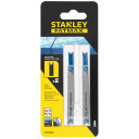 HSS zāģa asmens metālam un caurulēm 3-10mm, zobu solis 1,4-2 STA22042-XJ Stanley