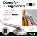 Adler riideaurutaja AD 5044, 1400 W, 0.18 L, 25 g/min, 1.8 m, muutuva auru, vertikaalne aur