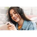 Qcy Bezvadu austiņas H2 Pro white, 40mm, 400mAh, līdz 60h, Bluetooth 5.3, USB-C, iOS/Android, 2 ierīces