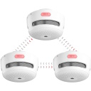 X-Sense XC04-R iseseisev süsihappegaasiandur LCD-ekraaniga – valge