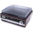 Adler plaadim&auml;ngija CR 1168, 2.2kg, 36cm, 19cm, 36cm, 3.5mm AUX, Bluetooth, SD kaardilugeja, USB, FM, digitaliseerimine