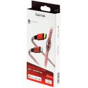 Hama USB Type-C kaabel 00183310, 1.5m, 3A, 480Mbit/s, Lightning ja USB-C pistikud, vastupidav, peegeldav