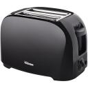 Tristar Toaster BR-1025, 2, plastmass, must, 800 W, 0.7 m, 6 pruunimisastet, automaatne v&auml;ljal&uuml;litus, t&uuml;histamisnupp