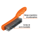 Nerūdijančio plieno vielinis šepetys 10 ";10656 CEA-54I Truper