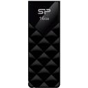 Silicon Power Ultima U03 USB m&auml;lupulk SP016GBUF2U03V1K, 16 GB, USB Type-A, 2.0, must, 256-bit AES, CE/FCC/BSMI