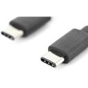 Digitus USB Type-C savienojuma kabelis AK-300138-030-S, 3m, 3A, 480Mb/s, Power Delivery atbalsts, sinhronizācija un uzlāde