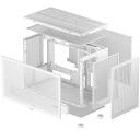 Deepcool CH260 WH Korpus R-CH260-WHNGM0-G-1, 1 x 3.5", 1 x 2.5", 4 laiendusslotti, ATX PS2
