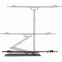 Gembird sienas stiprinājums WM-80ST-05, atbalsta 1 televizoru, 37-80 collas, VESA 200x200-600x400 mm, 50 kg, 180&deg; pagrieziens