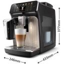 Severin TK 5547, automaatne kohvimasin, 5547, 1500W, 1.8L, 15bar, 5 tugevuse seadet, LatteGo