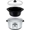 Adler Aeglane Keedukann CR 6414, 270W, 4.7L, klaasist kaas, roostevaba terasest korpus, 2 v&otilde;imsustaset