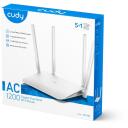 Cudy bezvadu piekļuves punkts WR1300, 5x10/100/1000Base-T, 4x5 dBi antenas, 12V/1A strāvas padeve, 867 Mbps (5 GHz)