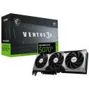 Msi Graafikakaart RTX5070TI 16G VENTUS 3X OC, 16 GB, GDDR7, 256 bit, PCI Express 5.0, 3 ventilaatorit, 1xHDMI, 3xDisplayPort