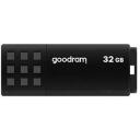 Goodram Pendrive UME3 32GB, UME3-0320K0R11, 32GB, 60MB/s, 20MB/s, USB 3.0, melns, atmiņa
