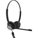 Tellur Voice 320 Wired Headset TLL411005, 130g, 2.2m, 106dB, 32&Omega;, USB, USB-C, binauraalne, aktiivne m&uuml;rasummutamine