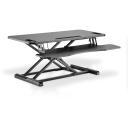 Digitus Ergonomiska darba vieta, DA-90380-1, 620mm, 952mm, 110mm, melns, augstuma regulē&scaron;ana 100-500mm