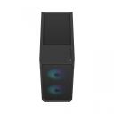 Fractal Design Korpus Focus 2 RGB FD-C-FOC2A-03, 6.4kg, 2xUSB 3.0, 6x2.5'', 2x3.5'', RGB valgustus, karastatud klaasist k&uuml;lgpaneel