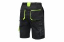 Elastīgi drošības šorti, REETZ, HT5K827-4XL, melni, 4XL, 260 g/m², ar atstarojošiem elementiem