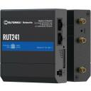 Teltonika mar&scaron;rutētājs RUT241, 4G LTE, 2G/3G/4G, 1 RJ-45 ports, 10/100 Mbit/s, 3 antenas, DC 9-30 V, DIN-rail montāža